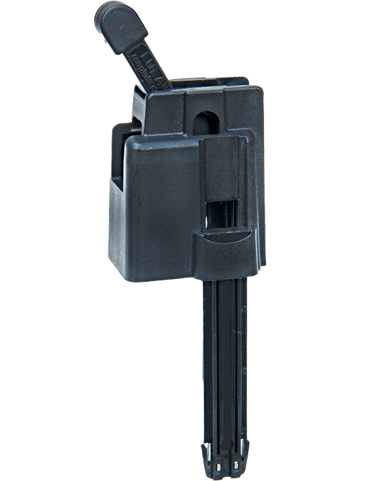 Maglula LU18B LULA Loader & Unloader Made of Polymer with Black Finish for 9mm Luger UZI SMG