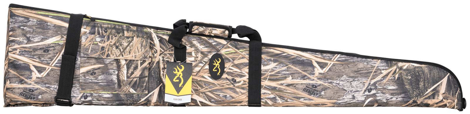 Browning 1410905952 Flexible  Mossy Oak Shadow Grass Habitat Polyester 2 Shotguns