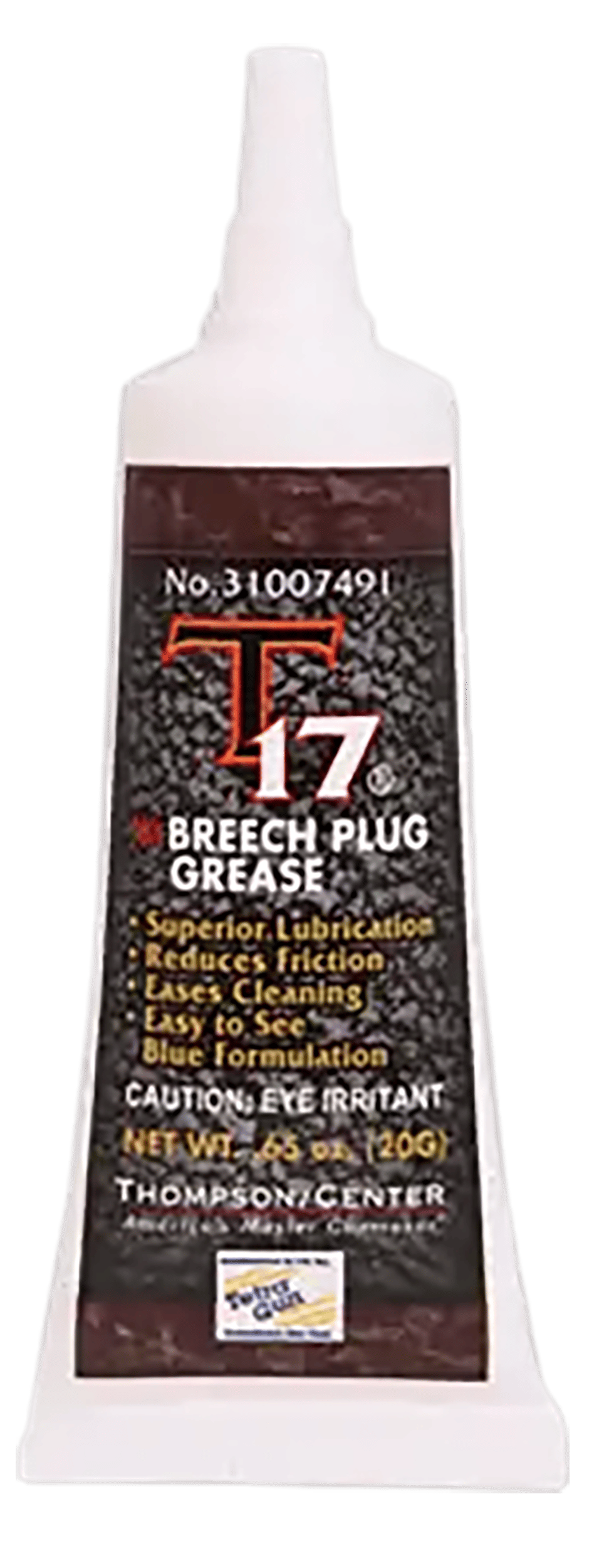 Carlson's Choke Tubes 6610 Choke Tube Lube  0.65oz Squeeze Tube
