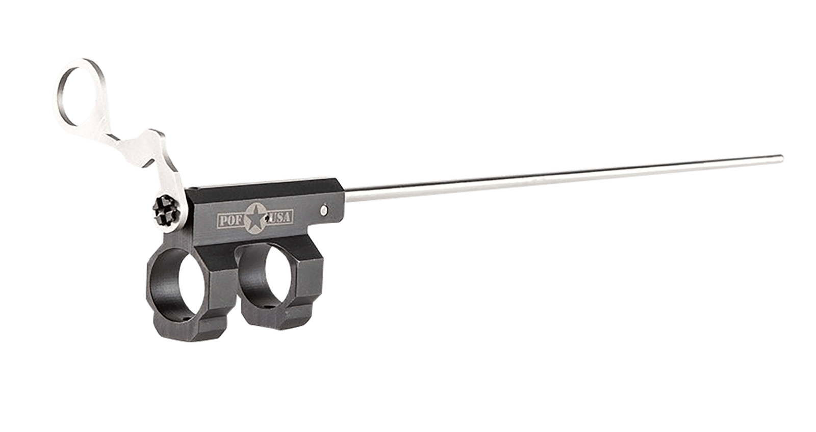 Patriot Ordnance Factory 00839 Adjustable Gas Block Dictator .750" AR Platform QPQ Nitride