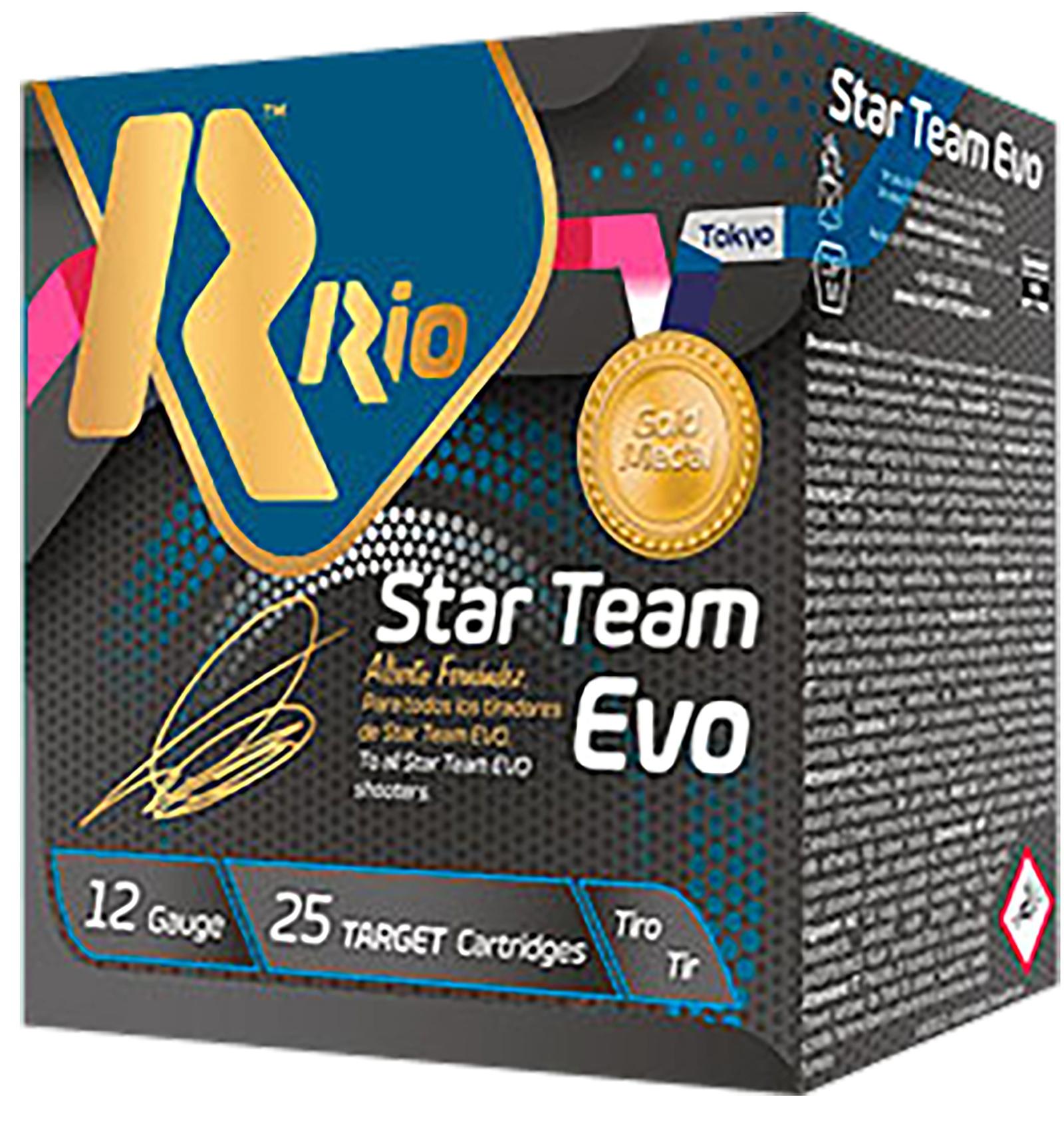 Rio Ammunition ST288 Star Team EVO  12Gauge 2.75" 1oz 8Shot 25 Per Box/10 Case