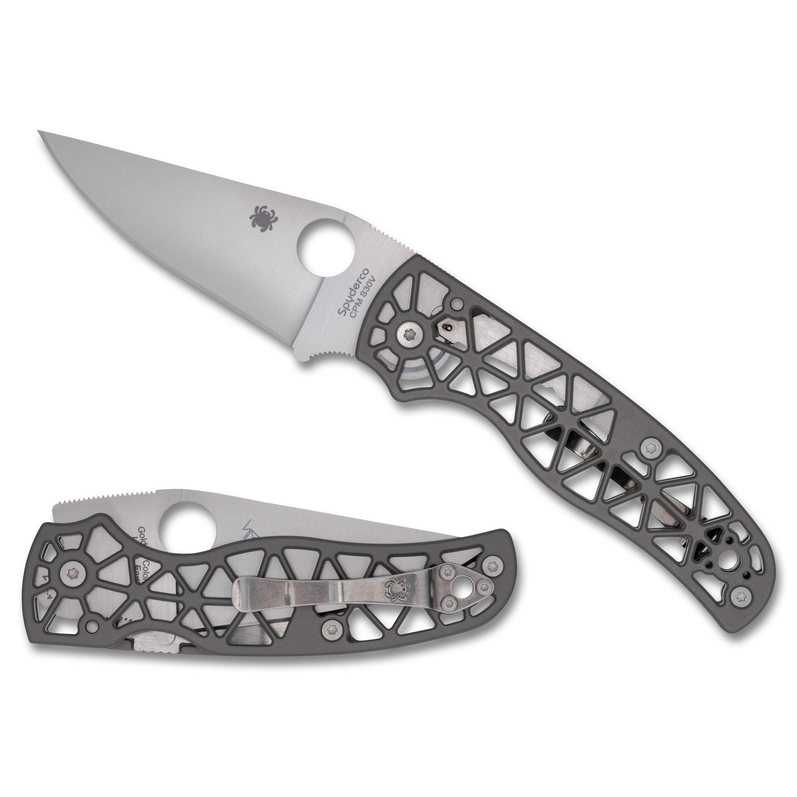 SPYDERCO EDGERATI GEOMETRIC 3.57 GRY