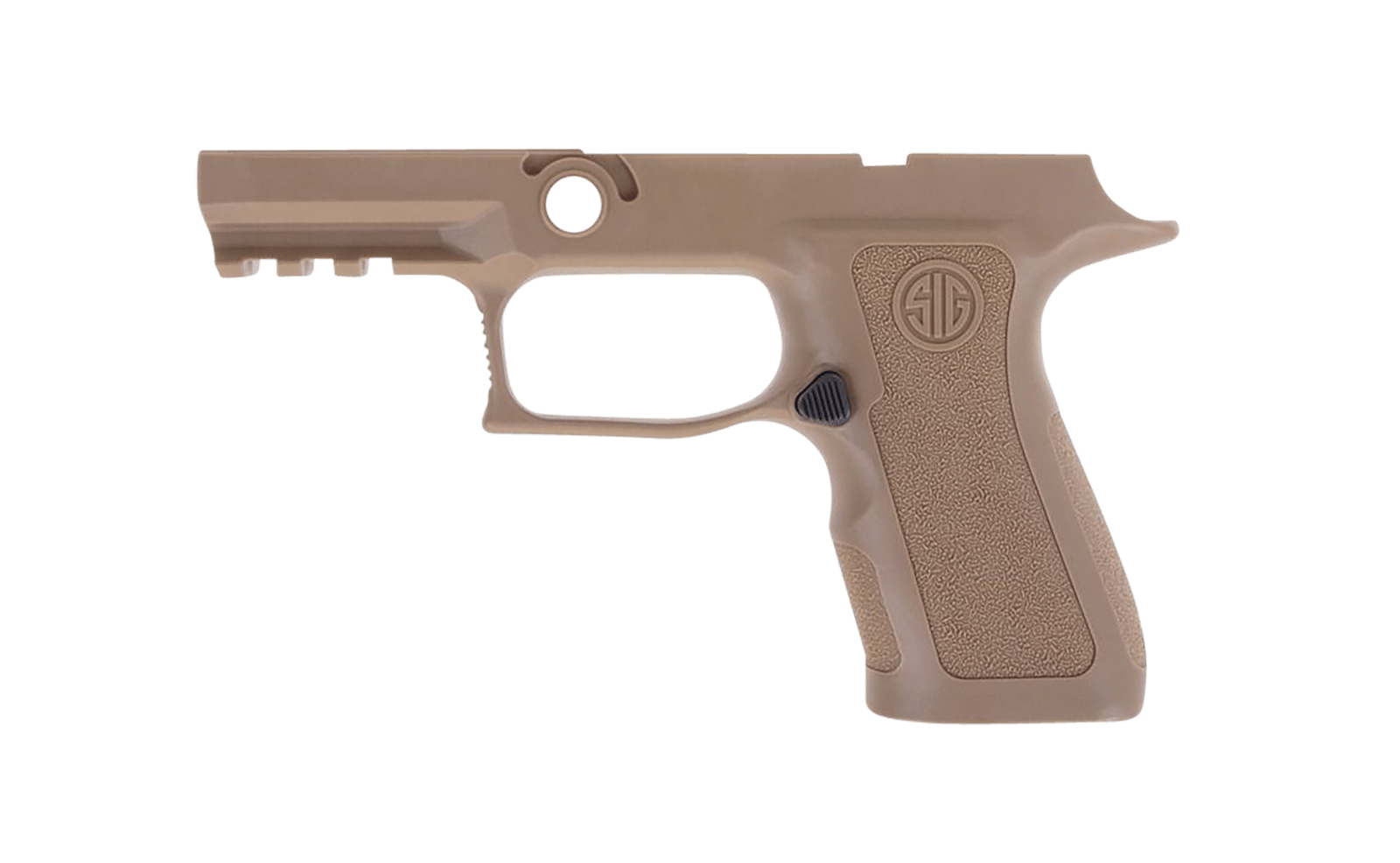 Sig Sauer GRIPMODXC943MCOY P320 Grip Module X-Series Compact (Medium Size Module), 9mm Luger/40 S&W/357 Sig, Coyote Polymer, Fits Sig P320 (3.60" & 3.90")
