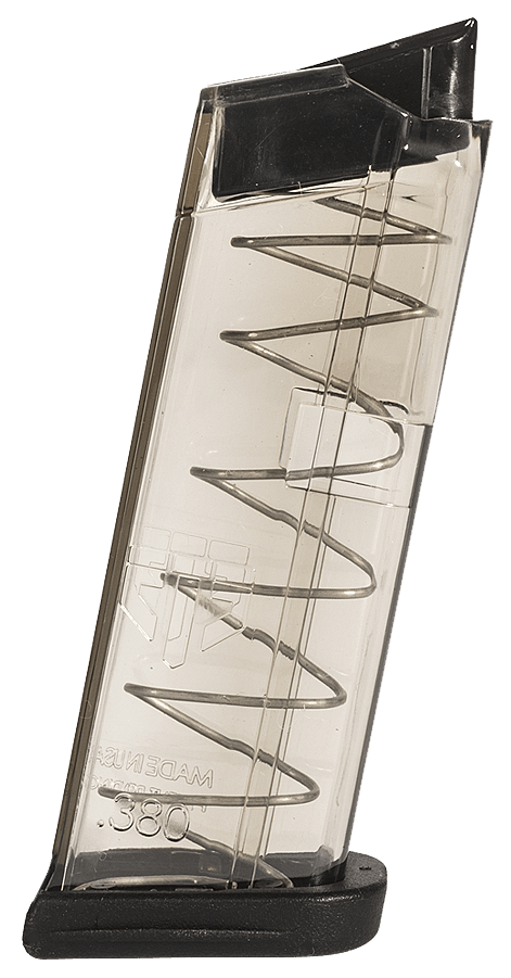 ETS Group GLK42 Pistol Mags  7rd 380 ACP Compatible w/ Glock 42 Clear Polymer