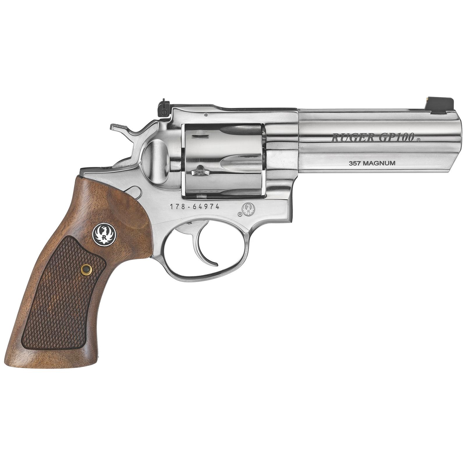 RUGER GP100 357MAG 4.2" STS 6RD HP