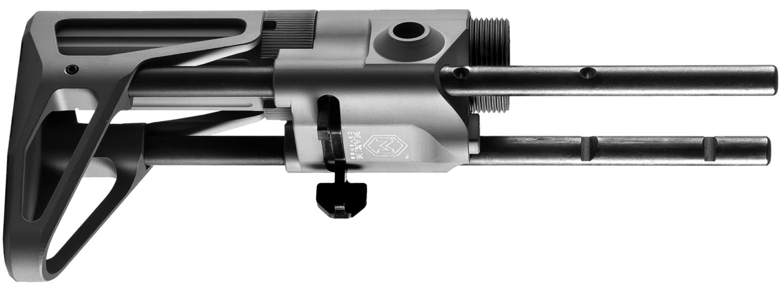 Maxim Defense MXM47575 CQB Buttstock Assembly Only, Black, Fits CQB Gen 6 & PDW Braces