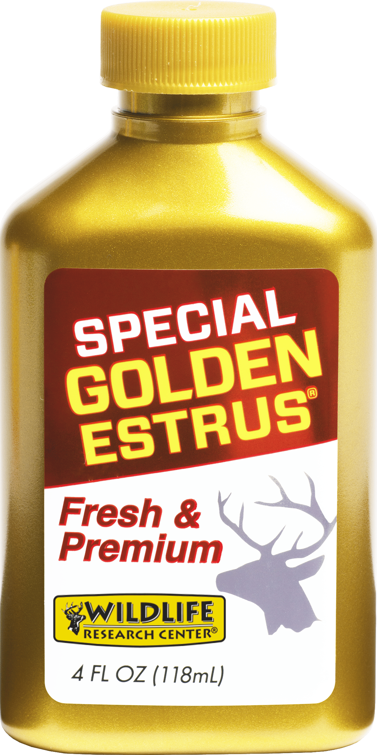 Wildlife Research 4054 Special Golden Estrus Buck Lure Deer Attractant Doe In Estrus Scent 4 oz Bottle