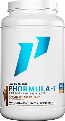 1ST PHORM PHORMULA 1 PROTEIN POWDER CHOCOLATE MILKSHAKE