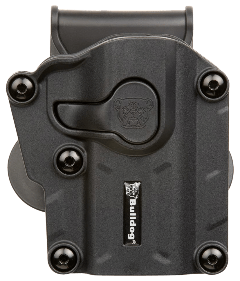 Bulldog MX001SC Max Multi Fit OWB Black Polymer Paddle Fits Sig P250/P320 Fits S&W M&P 9/40/45 Sub-Compact Right Hand