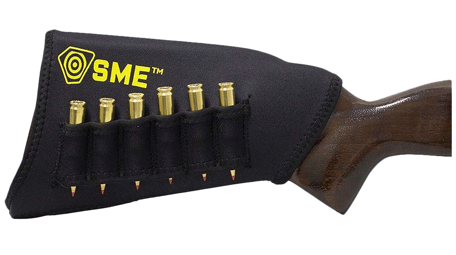 SME SMERSRSL Stock Riser  with Shell Loop Black Neoprene