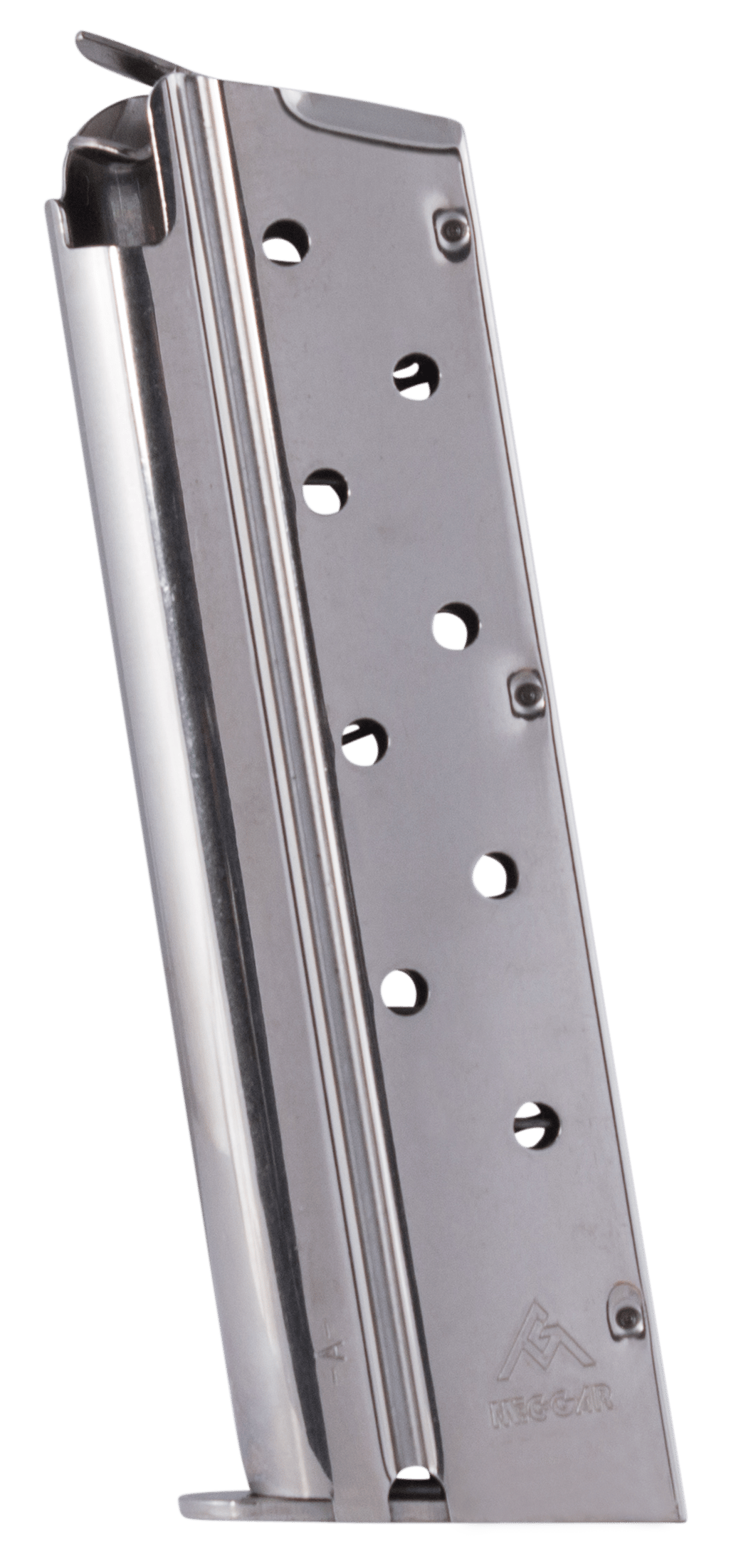 Mec-Gar MGCGOV9LN 1911 Government 9rd 9mm Luger, Nickel Carbon Steel