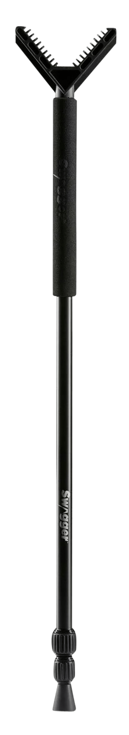 Swagger SWAGSTICK61 Shooting Stick  Monopod, 24-61" Adjustment, Black