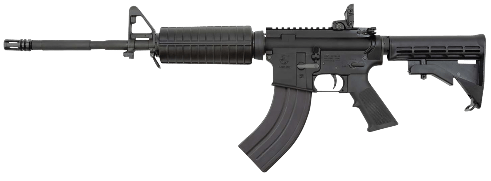 Colt Mfg CR6762 Carbine  7.62x39mm 30+1 16.10" Barrel, A2 Flash Hider, Drop In Handguard, A2 Front Sight, Magpul MBUS Rear Sight