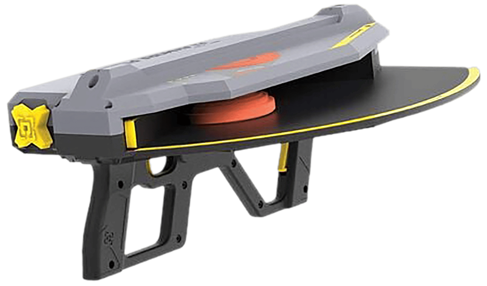 Caldwell 4002774 Claymore Pullpup Clay Target Thrower Gray/Yellow