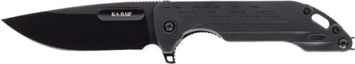 KA-BAR MARK 25 FOLDER 3.75" BLACK LINER LOCK D2