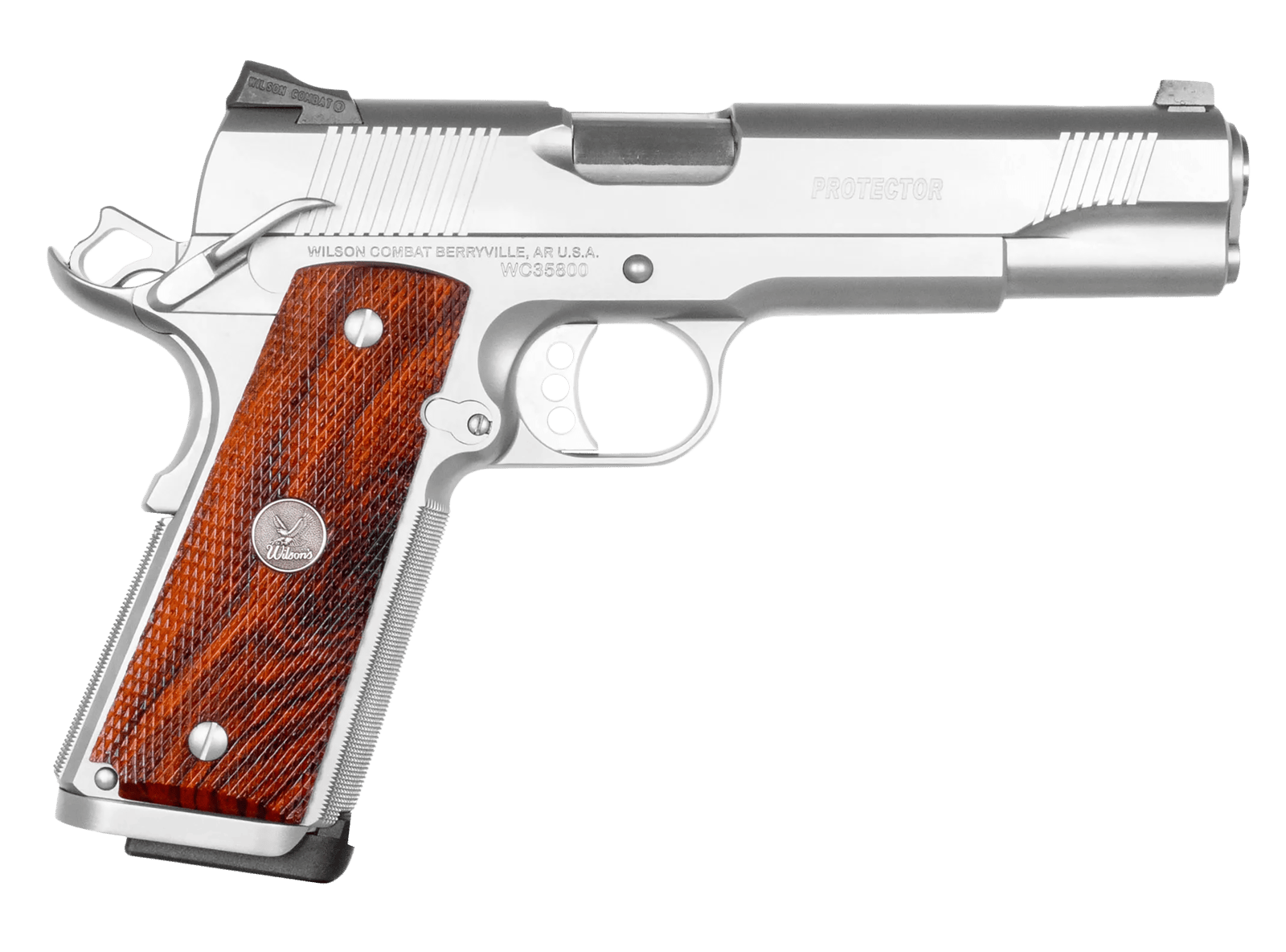 Wilson Combat WPSASSCA Protector *CA Compliant 45 ACP 8+1 5" Stainless Steel