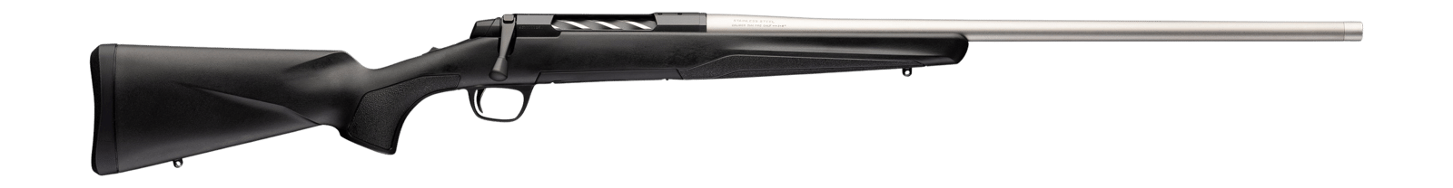 Browning 036115229 X-Bolt 2 Special LR Full Size 300 Win Mag 3+1 26" Matte Stainless Threaded Barrel, Matte Stainless Steel Drilled & Tapped Receiver, Black Adj Comb & LOP Synthetic Stock Right Hand