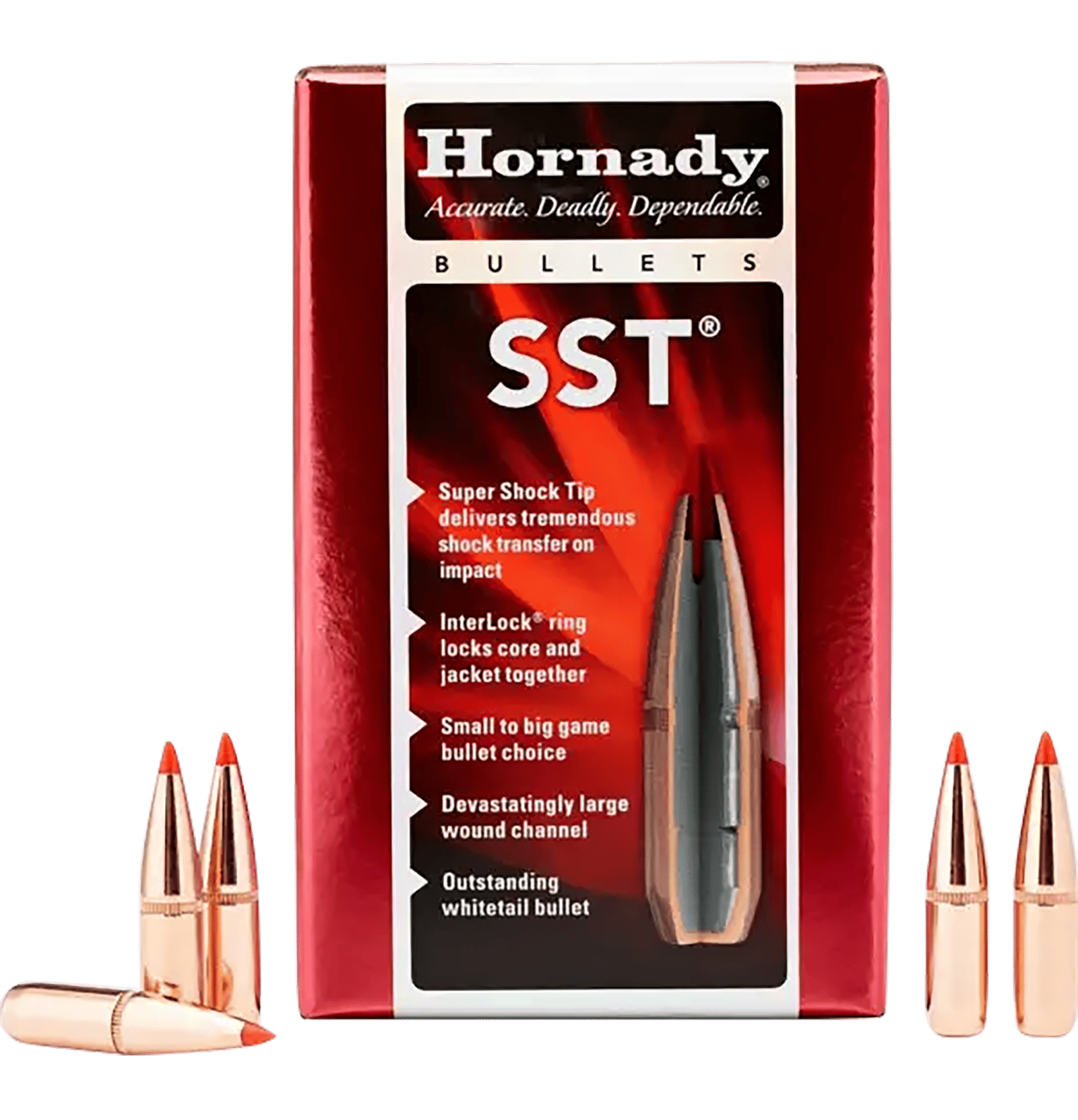 Hornady 27402 SST  270 Win .277 150 gr Super Shock Tip 100 Per Box/ 15 Case