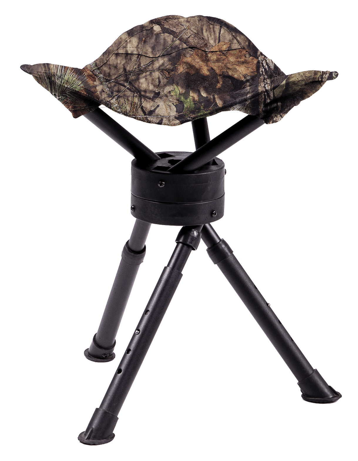 Ameristep AMS-AMEFT1011 Tripod Stool 360 Degree Swivel Mossy Oak Break-Up Country Heavy Duty Fabric/Steel