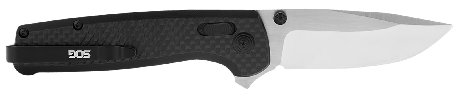 S.O.G SOGTM1025BX Terminus XR 2.95" Folding Clip Point Plain Satin CPM S35VN SS Blade Black G10/Carbon Fiber Handle Features Box Packaging Includes Belt Clip