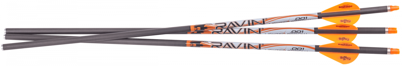 Ravin Crossbows R134 Match Weight Lighted Arrows 400GR 001" 3 Pack
