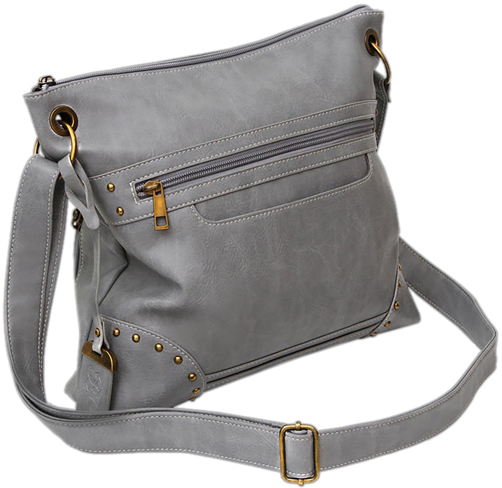 BDOG BDP-082     CROSS BODY STYL PRSE W/HLSTR GRY