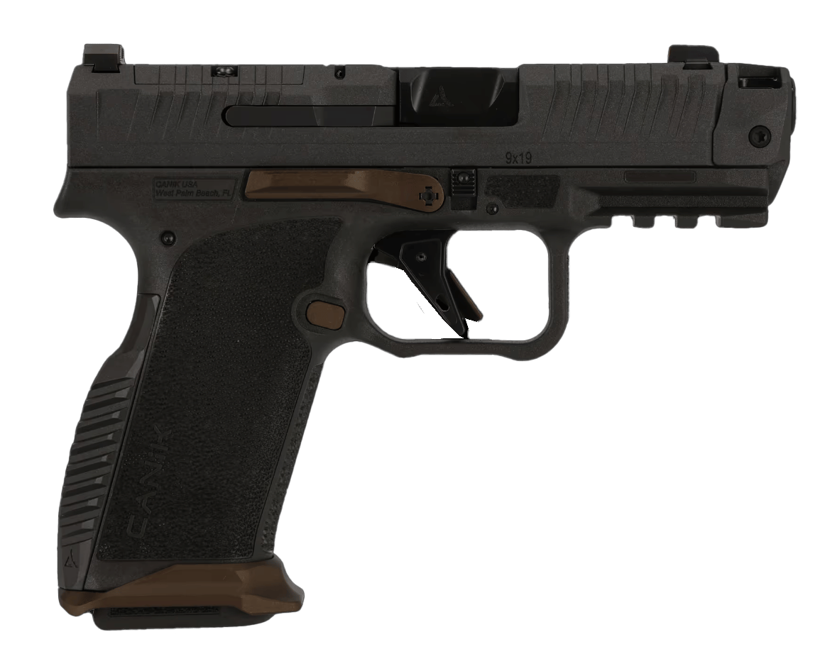 Canik HG8611GVN Prime Radian  Micro-Compact Frame 9mm Luger 3.80" Compensated Barrel, Optic Ready/Serrated Slide, Textured Grip