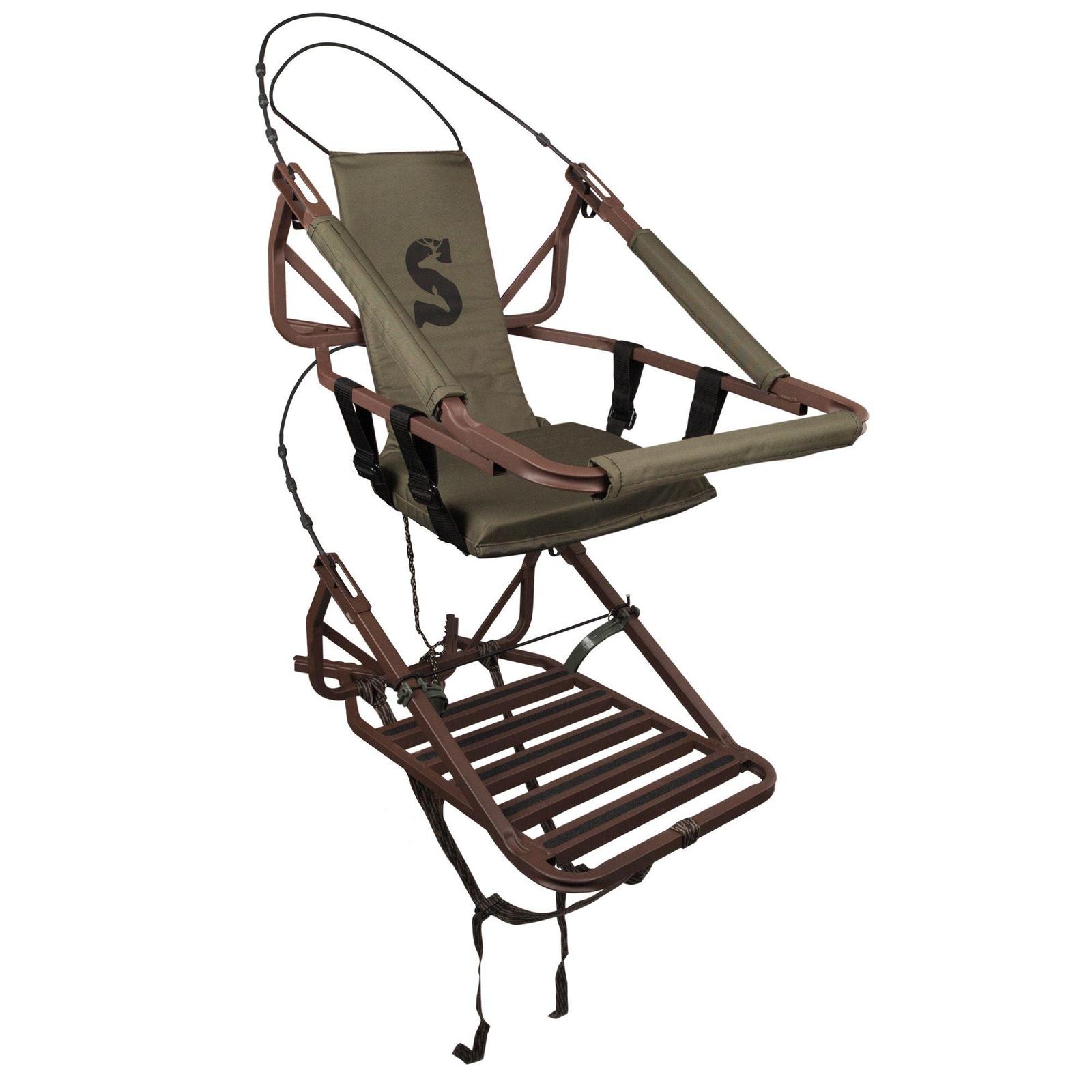 Summit Viper Steel Treestand OD Green Brown