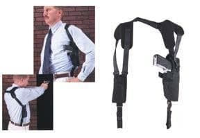 Uncle Mike's Pro-Pak Horizontal Shoulder Holsters Fits 4.5-5.5" Large Autos