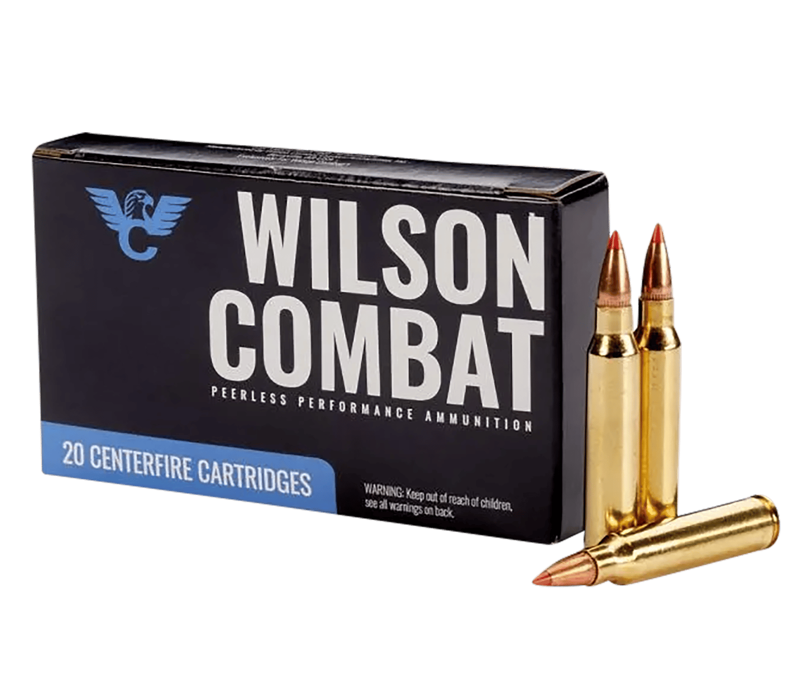 Wilson Combat A22360VMAX   223Rem 60gr Hornady V-Max 20 Per Box/10 Case