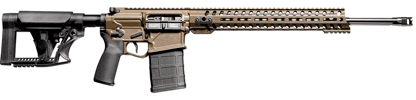 Patriot Ordnance Factory 01840 Prescott  6 Creedmoor 20+1 22" Patriot Brown Cerakote