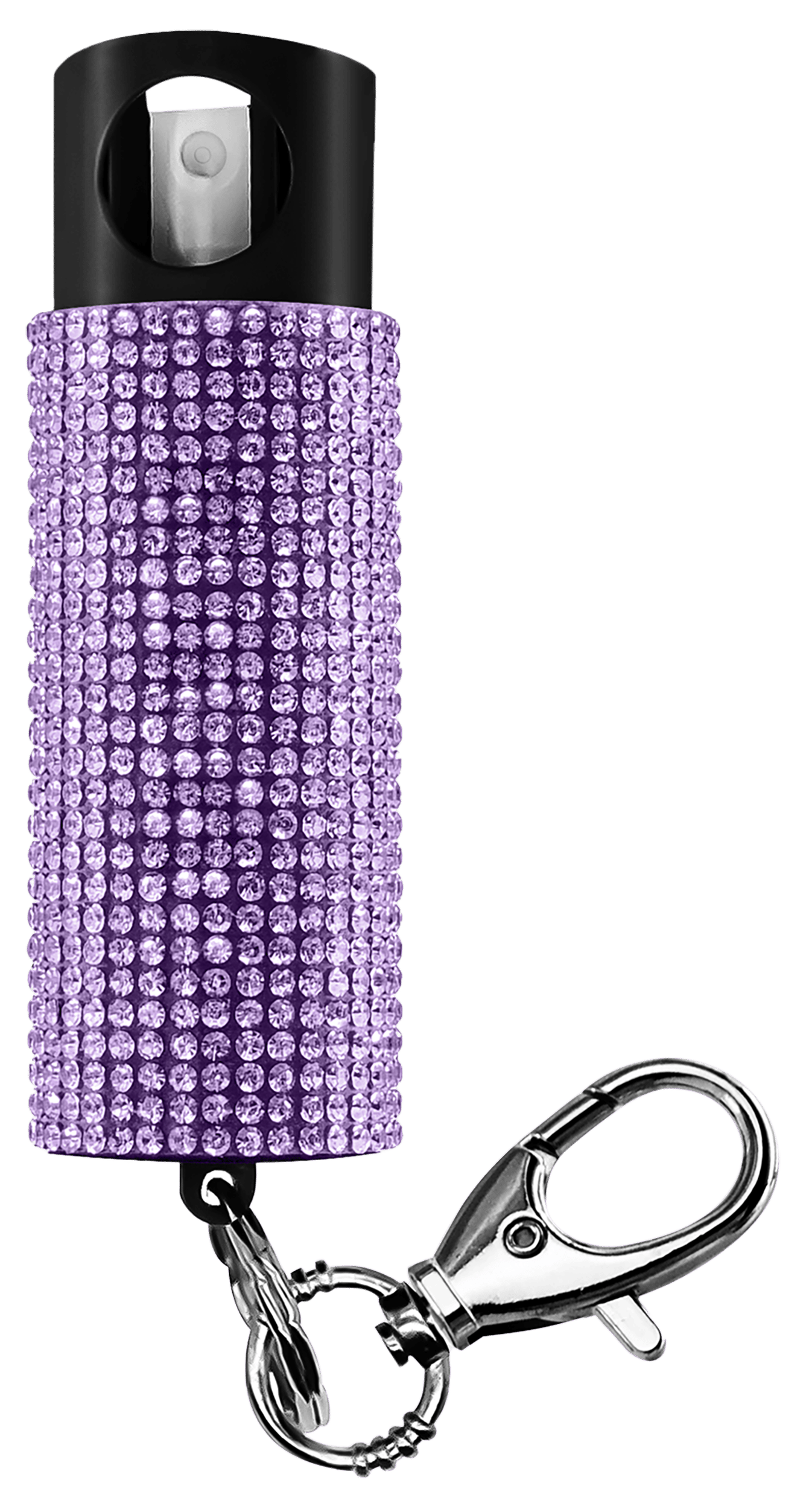 SKYLINE USA INC PSGDBOLV Pepper Spray Bling-It-On 18% OC/UV Dye Range 16ft 0.50oz Lavender Includes Keychain