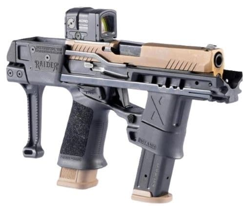 FLUX DEFENSE RAIDER X CHOP TOP EL CAMINO P320/M17 CHASSIS