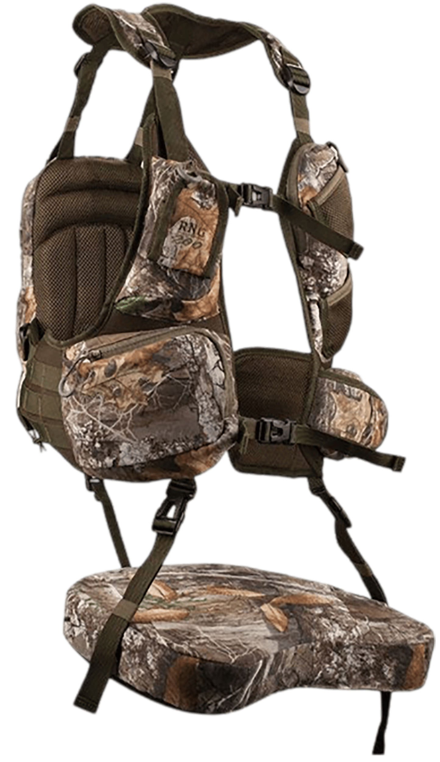 Knight & Hale KHT0065 Run N Gun Turkey Vest Real Tree Edge