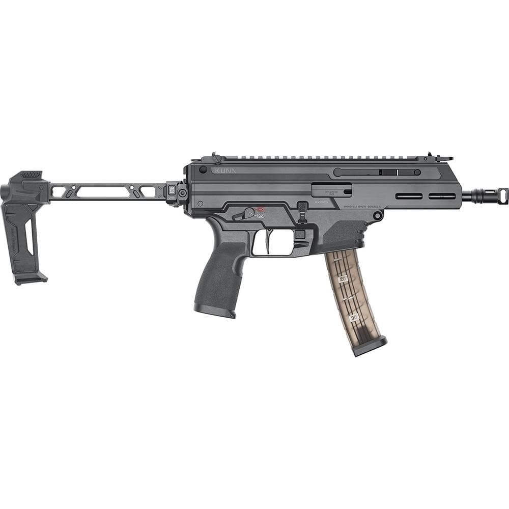 Springfield Armory Kuna Handgun .40 S&W 10rd Magazines (2) 6.12" Barrel Black with FSA Brace