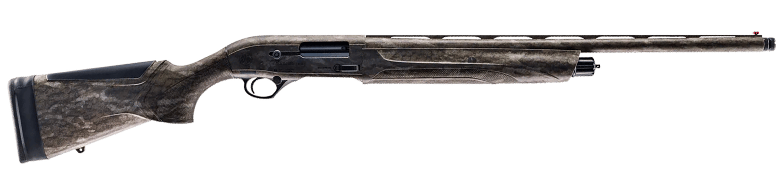 Beretta USA J32KU24 A300 Ultima Turkey 20 Gauge Semi-Auto 3" 3+1 24" Mossy Oak Bottomland Vent Rib Barrel & Picatinny Rail Receiver, Kick-Off Mossy Oak Bottomland Synthetic Stock