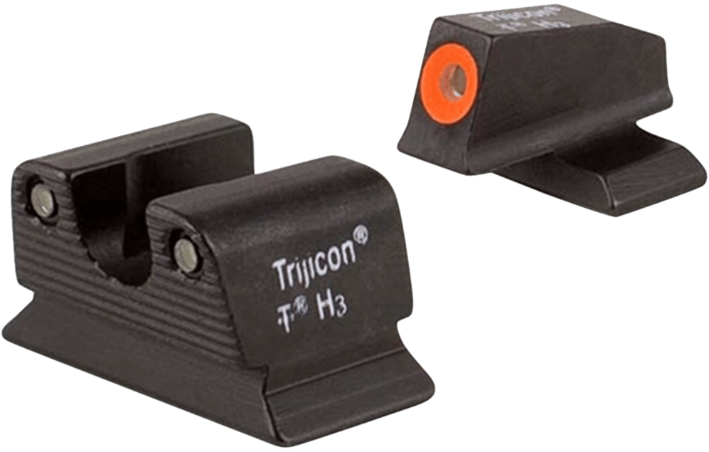 Trijicon 600624 HD Night Sights  Green/Tritium Orange Outline Front Sight-Green Tritium Black Outline Rear Sight Beretta PX4