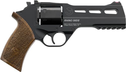 CHIAPPA RHINO 50SA 9MM 5" ADJ. SIGHT BLACK/WALNUT