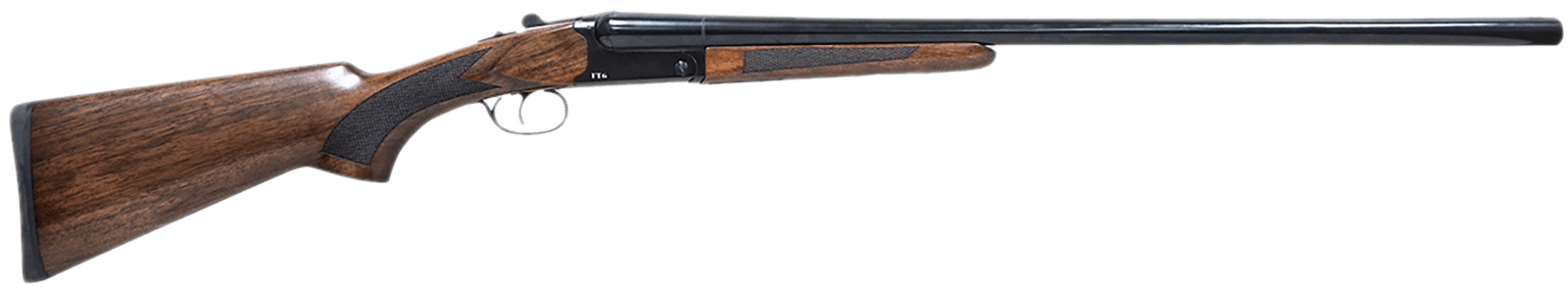 Pointer FT62028 FT6  Full Size 20 Gauge Break Open 3" 2rd 28" Black Side By Side Barrel, Black Anodized Aluminum Receiver, Fixed Turkish Walnut Stock, Ambidextrous