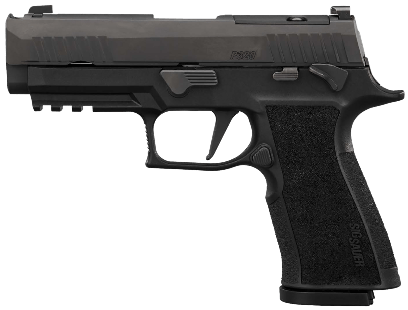 SIG 320XCA10COMPMS     P320 10MM 3.8 15R OR MS BLK