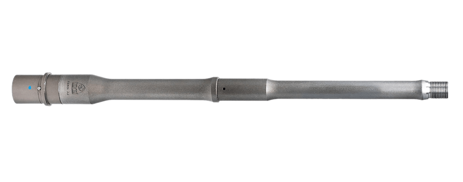Faxon Firearms 10B863C16NGMHL5RNP3 Match Series Big Gunner 8.6 Blackout 16" Bead Blast 416-R Stainless Barrel Fits AR-10