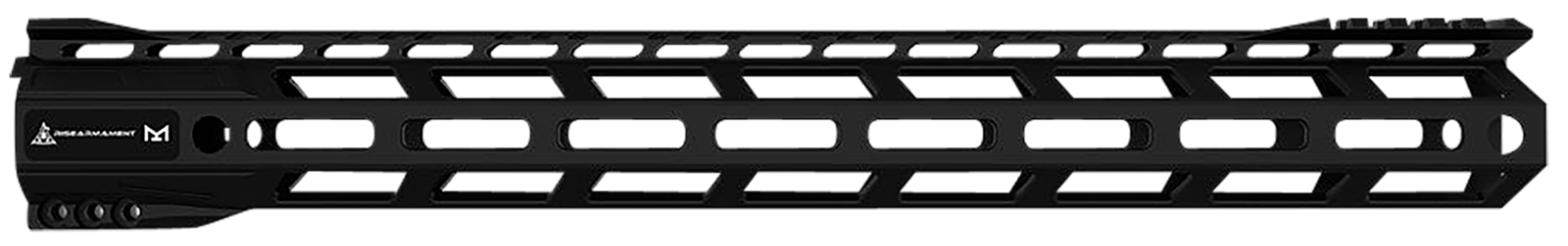 Rise Armament RA905135BLK RA-905 Handguard 13.50" 6061-T6 Aluminum Black Anodized with M-LOK & Picatinny Rail for AR-15