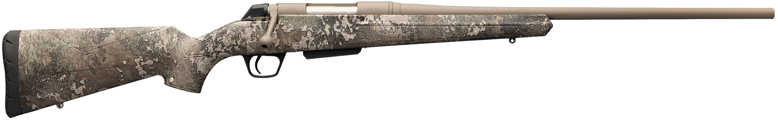 Winchester Repeating Arms 535741226 XPR Hunter Full Size 270 Win 3+1 24" Flat Dark Earth Perma-Cote Sporter Barrel, Drilled & Tapped Steel Receiver, TrueTimber Strata Fixed Synthetic Stock