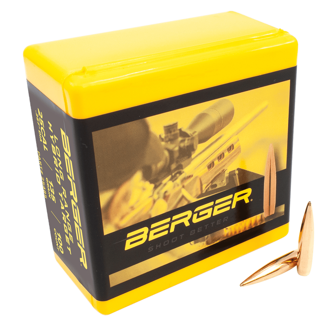 Berger Bullets 25485 Hybrid Target Long Range 25Cal 135gr 100/Box