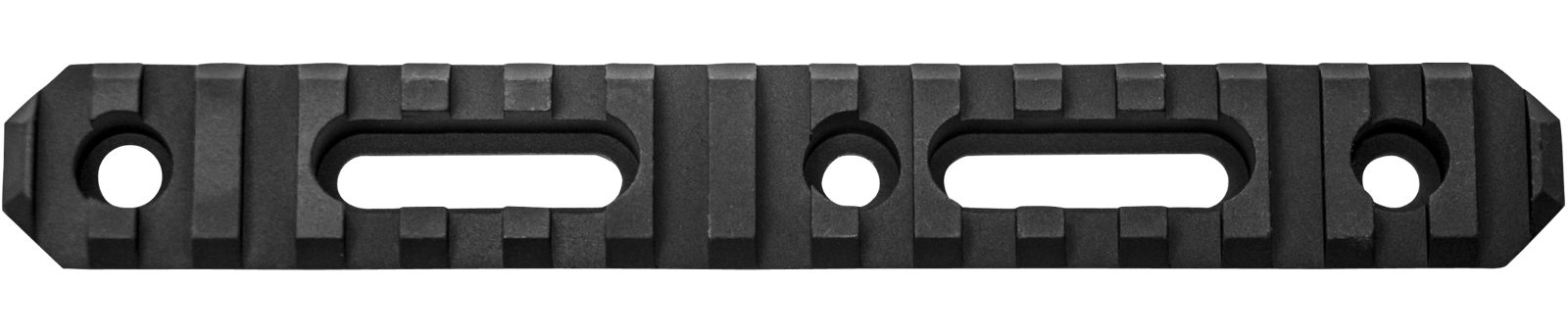 GrovTec US Inc GTSW191 6 Inch 15 Slot Stock AR  Black Anodized