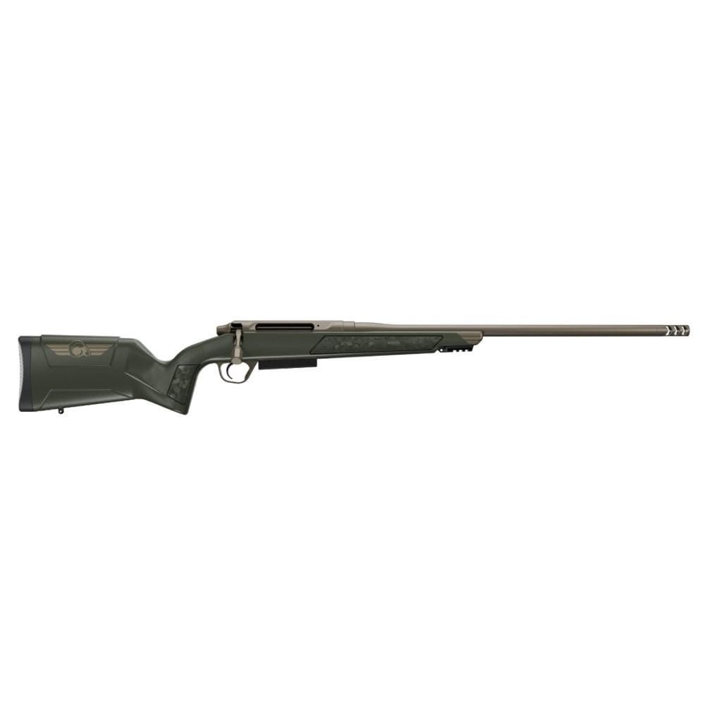 Christensen Arms Evoke Rifle .243 Win 4rd Magazine 20" 5/8x24" Threaded Barrel Bronze and OD Green
