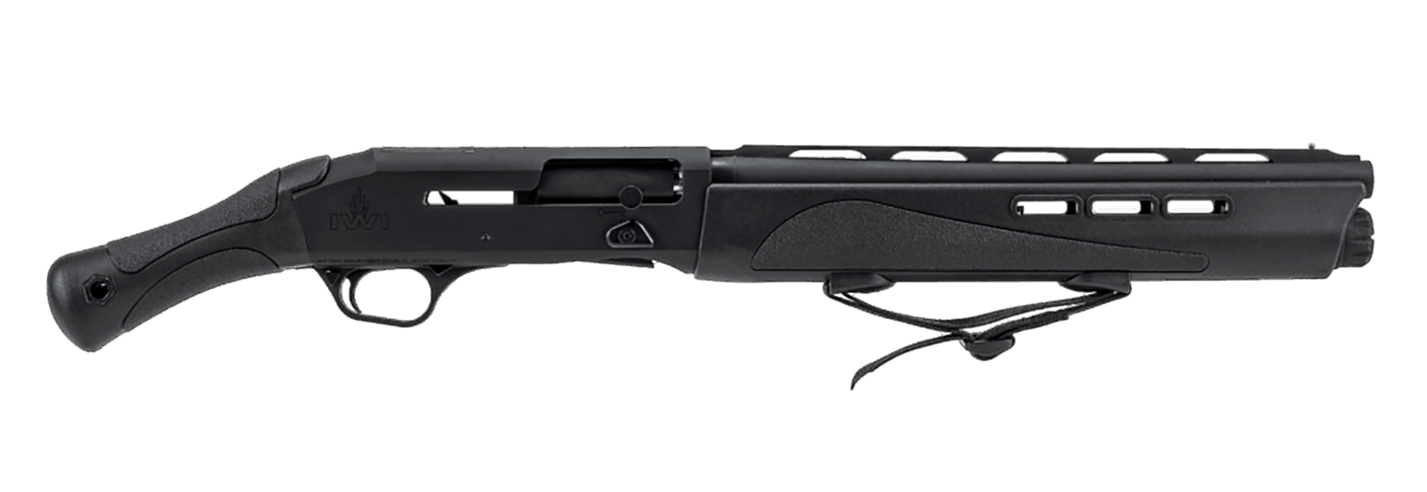 IWI US MFK1214 Mafteah 12 Gauge Semi-Auto 3" 5+1 14" Black Smooth Bore/Vent Rib Barrel, Drilled & Tapped Receiver, M-LOK Handguards, Black Synthetic Stock