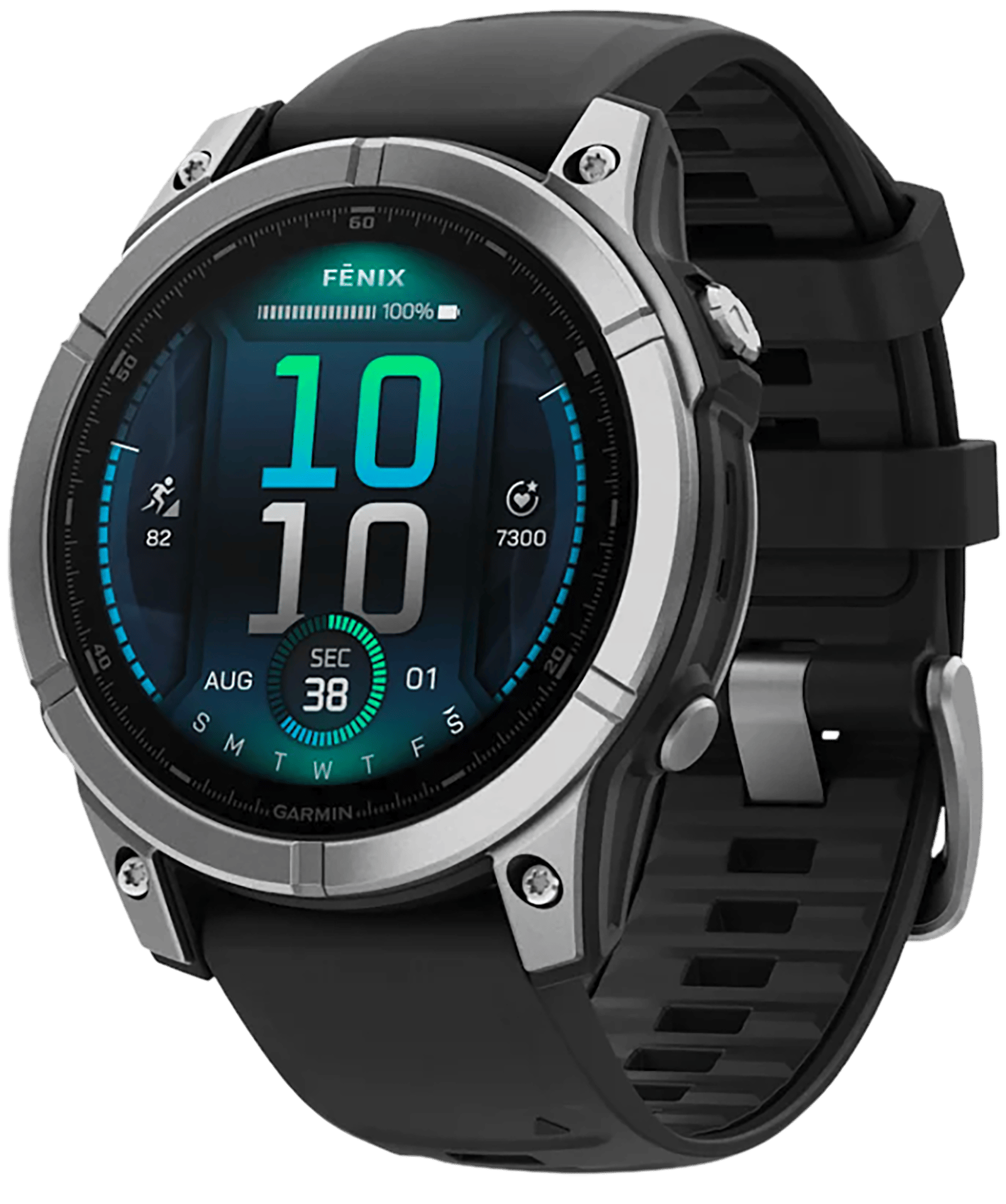 GAR 010-03025-02    FENIX E-47 MM AMOLED  SS/BLK