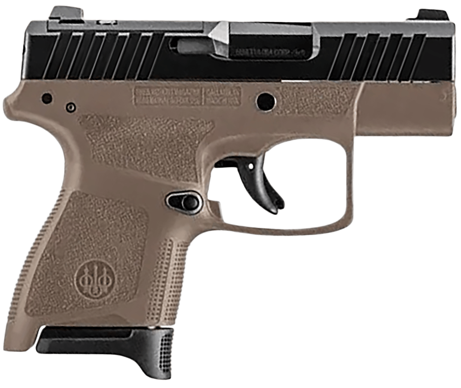 Beretta USA JAXN9258A1 APX A1 Carry Micro-Compact Frame 9mm Luger 8+1 3" Blued Steel Barrel, Black Serrated Steel Slide, Flat Dark Earth Polymer Frame, Polymer Grip