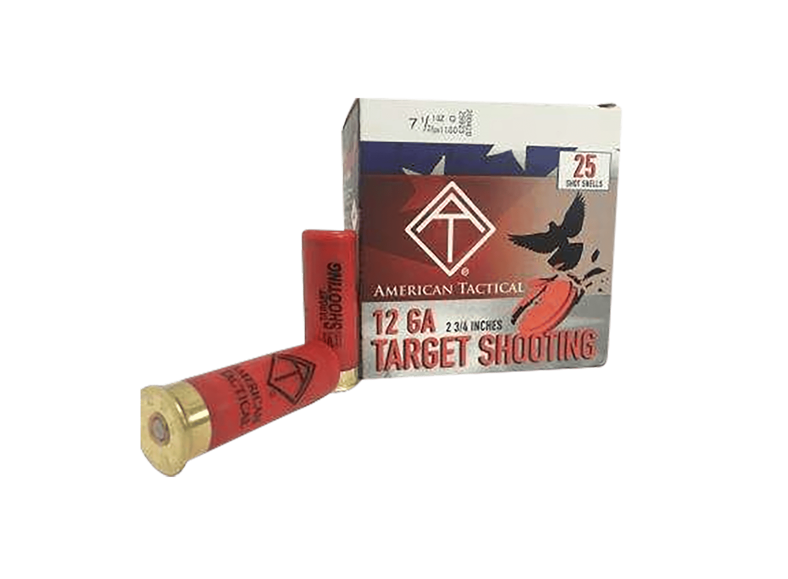 ATI 240379   12Gauge 2.75" 1oz 7.5Shot 25 Per Box/10 Case